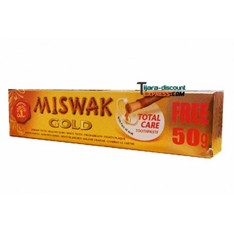 Dentifrice miswak gold (free 50g)