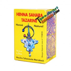Natural henna powder for skin and hair care