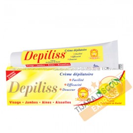 Crème dépilatoire au citron & beurre de karité