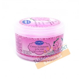 Moisturizing cream with rose