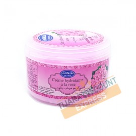 Moisturizing cream with rose