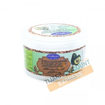 Crème hydratante à l'huile d'argan et l'huile d'avocat Crème hydratante à l'huile d'argan et l'huile d'avocat