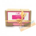 Handmade soap with rose essential oil