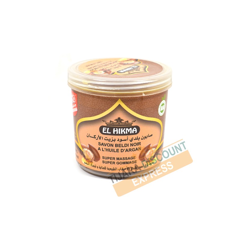 Savon beldi noir à l'huile d'argan