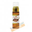 Huile d'argan bouteille verre avec spray doré (30 ml)