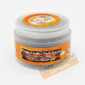 Masque d'argile à l'huile d'argan