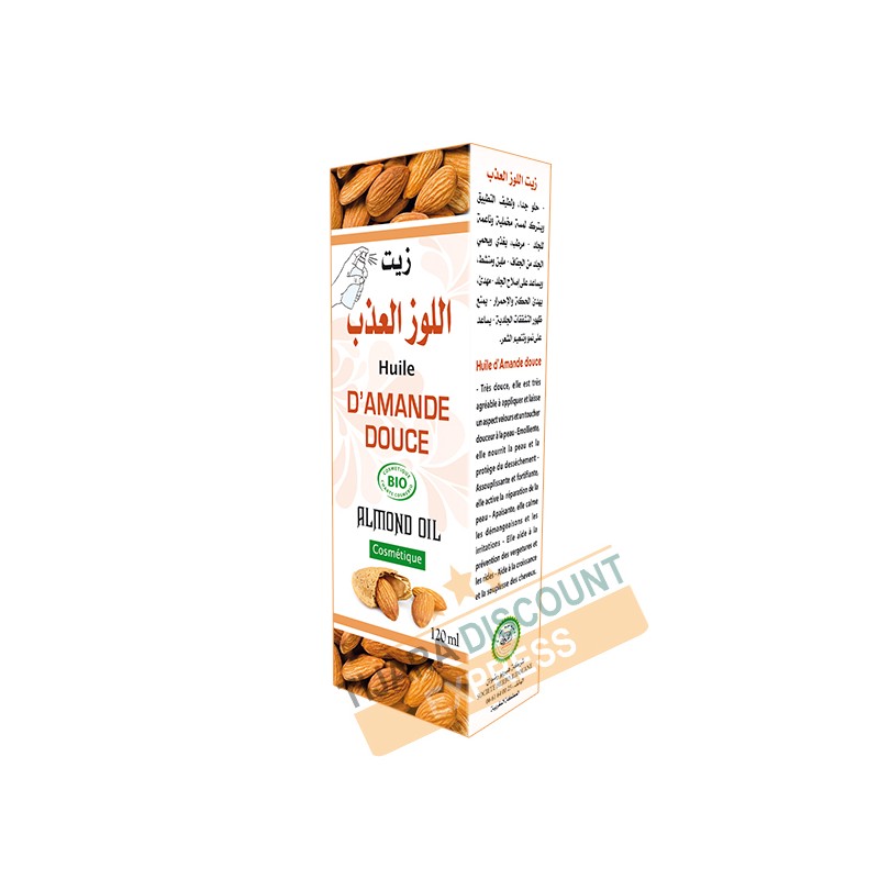 Huile d'amande douce (120 ml)