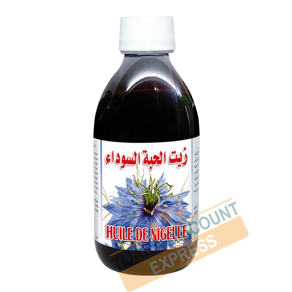 Huile de nigelle Herbo Ridouane 250 ml issue de graines de Nigella sativa