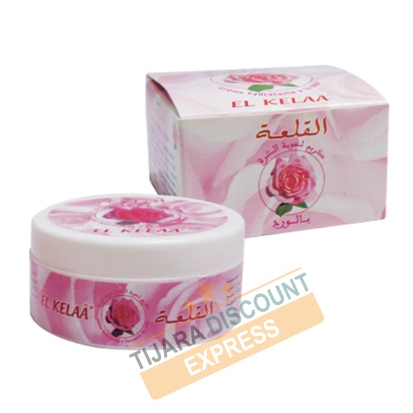 Moisturizing cream with rose extract El kelaa (100 ml)