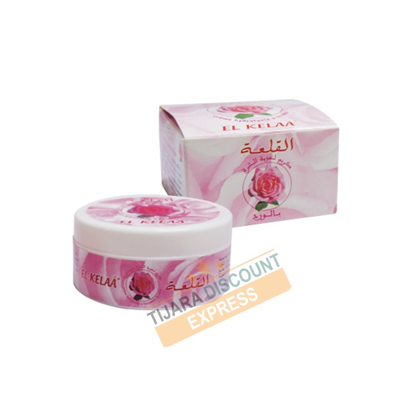 Crème hydratante à l'extrait de rose El kelaa (100 ml)