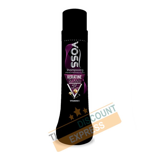 Keratin shampoo enriched with vitamin E 750 ml - VOSS