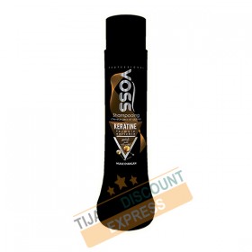 Shampoing à la kératine enrichie à l'huile d'argan 750 ml - VOSS