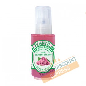 Huile de beauté à la rose flacon en verre 40ml - Plantil