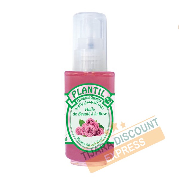 Rose beauty oil 40ml glass bottle - Plantil