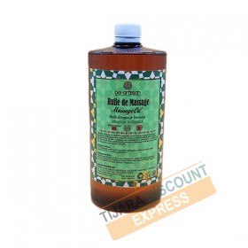 Huile de massage corps huile d'argan et verveine en vrac