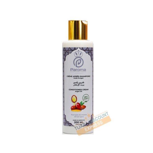 After-shampoo with organic argan oil & shea butter - Paroma