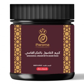 Natural ghassoul cream with akar fassi - Paroma
