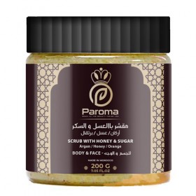 Exfoliating scrub honey & sugar - Paroma