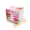 Lip balm with rose extract