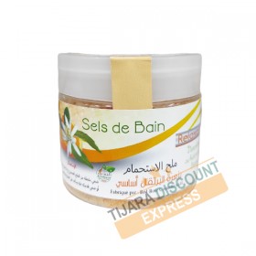 Bath salt with eucalyptus essential oil