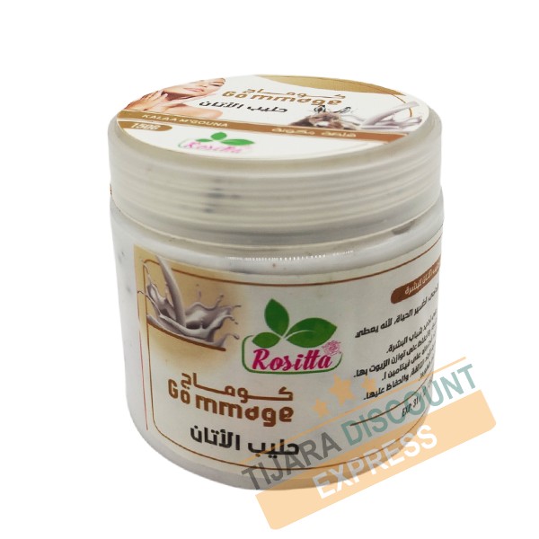 Gommage au lait d'anesse