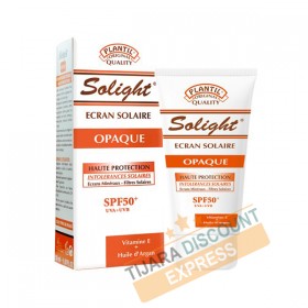 Opaque sun screen (SPF50+) with argan oil