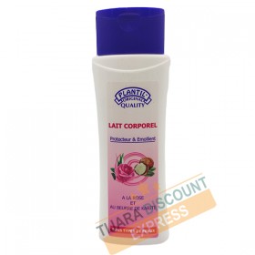 Lait corporel à la rose et beurre de karité (200ml)