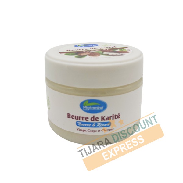 Beurre de Karité Maroc - 100% naturelle pour visage et cheveux - Yaabiso