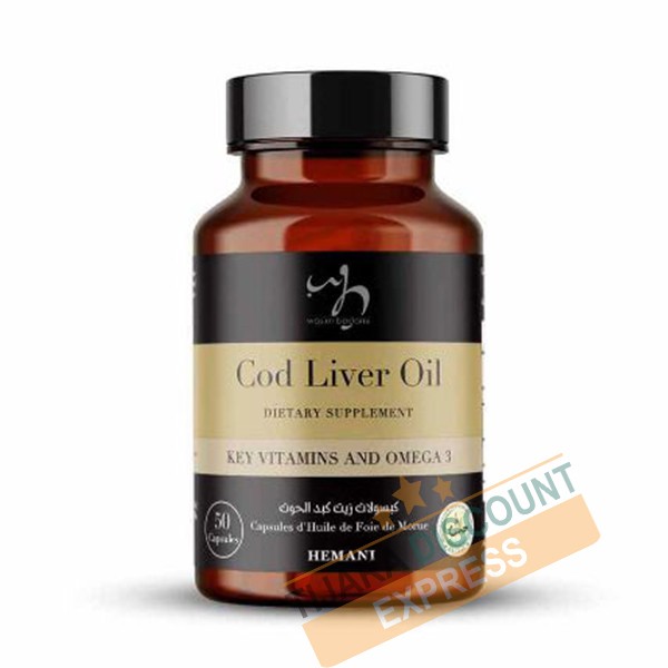 Cod liver oil - 50 capsules