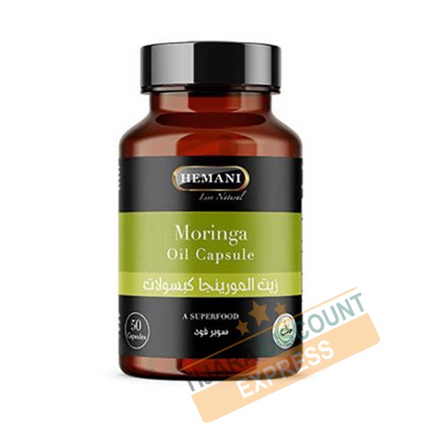 Moringa oil - 50 capsules