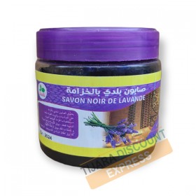 Black soap with lavender (200 g)