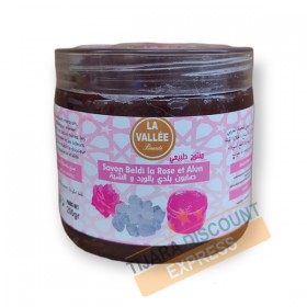 Savon noir à la rose et à l'alun (200 g)