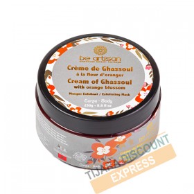 Crème de ghassoul à la fleur d’oranger