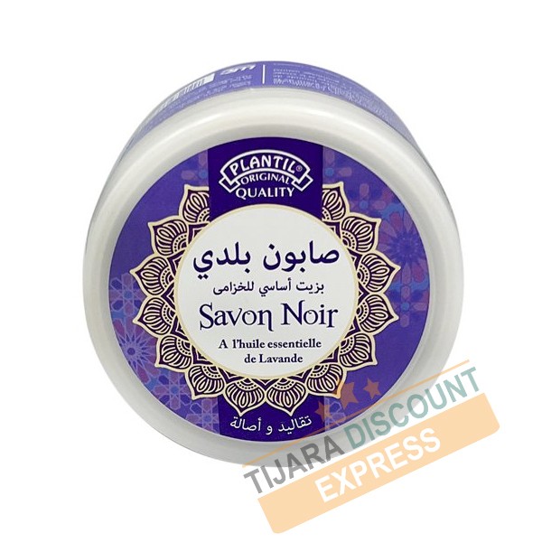 Moroccan black soap with essential oil of lavender - Plantil