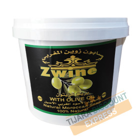 Savon noir Marocain naturel à l'huile d'olive (4 kg)