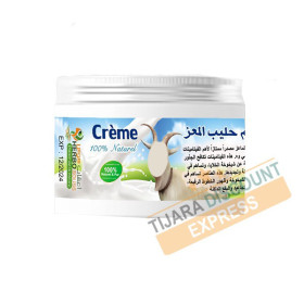 Crème naturelle au lait de chèvre