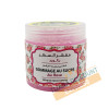 Gommage au sucre à l'huile d'argan et au rose