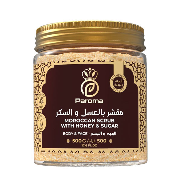 Gommage exfoliant au miel & sucre - Paroma
