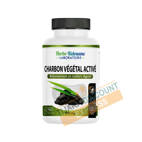 Activated charcoal 60 units (300 mg)