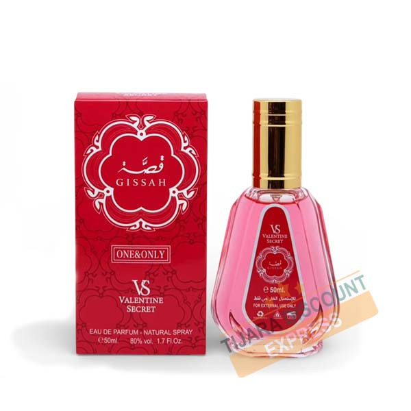 Perfume spray (50 ml) Gissah One & Only - Valentine Secret