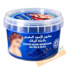 Beldi black soap with blue Nila (250 g) - MAGIC ELARROUSSAINE