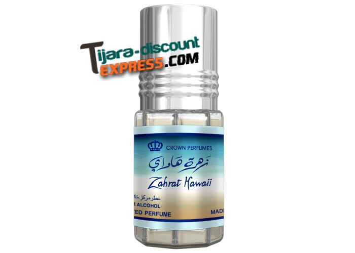 Crown perfumes zahrat hawaii 2025