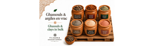 Ghassuls & clays in bulk