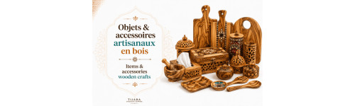 Handcrafted wooden items