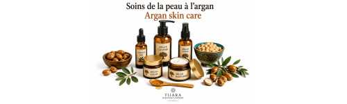 Soins de la peau à l'argan