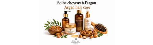 Soins cheveux à l'argan