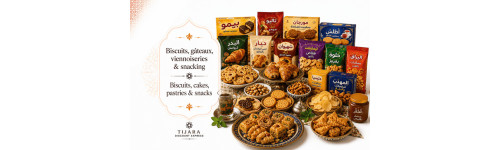 Biscuits, gâteaux, viennoiseries & snacking