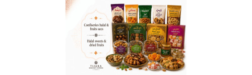 Halal sweets & dried fruits