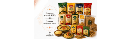 Couscous, semolina & wheat