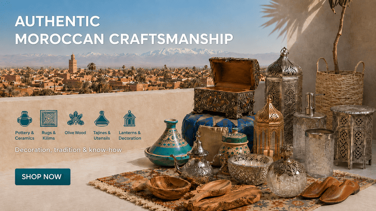 Authentic moroccan craftsmanship